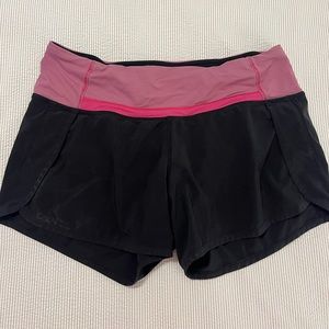 Lululemon Speed Up Low Rise Shorts